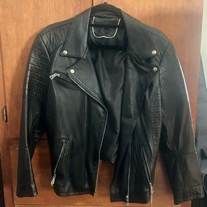 New with tags - Italian leather jacket